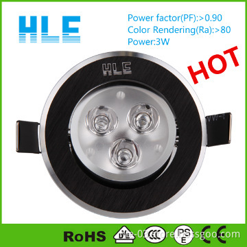 3x1 led downlight wiht dimmable